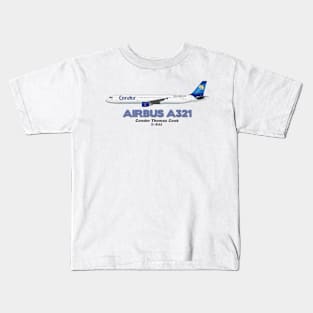 Airbus A321 - Condor Thomas Cook Kids T-Shirt